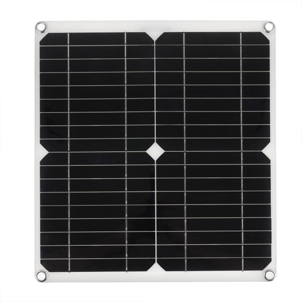 Effortless Solar Energy, 20W Monocrystalline Silicon Charger For Cars & Boats, Intelligent Control For Optimal Performance, High Efficiency In Limited 9466005235976