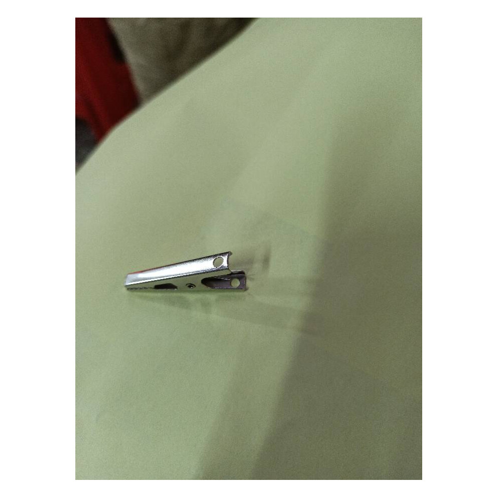 Laboratory Clamps, Smooth Surface Rust And Corrosion-Resistant Metal Alligator Clips For Electrical Testing, Conductive Spring Clips For Diy Project, 9454554002040