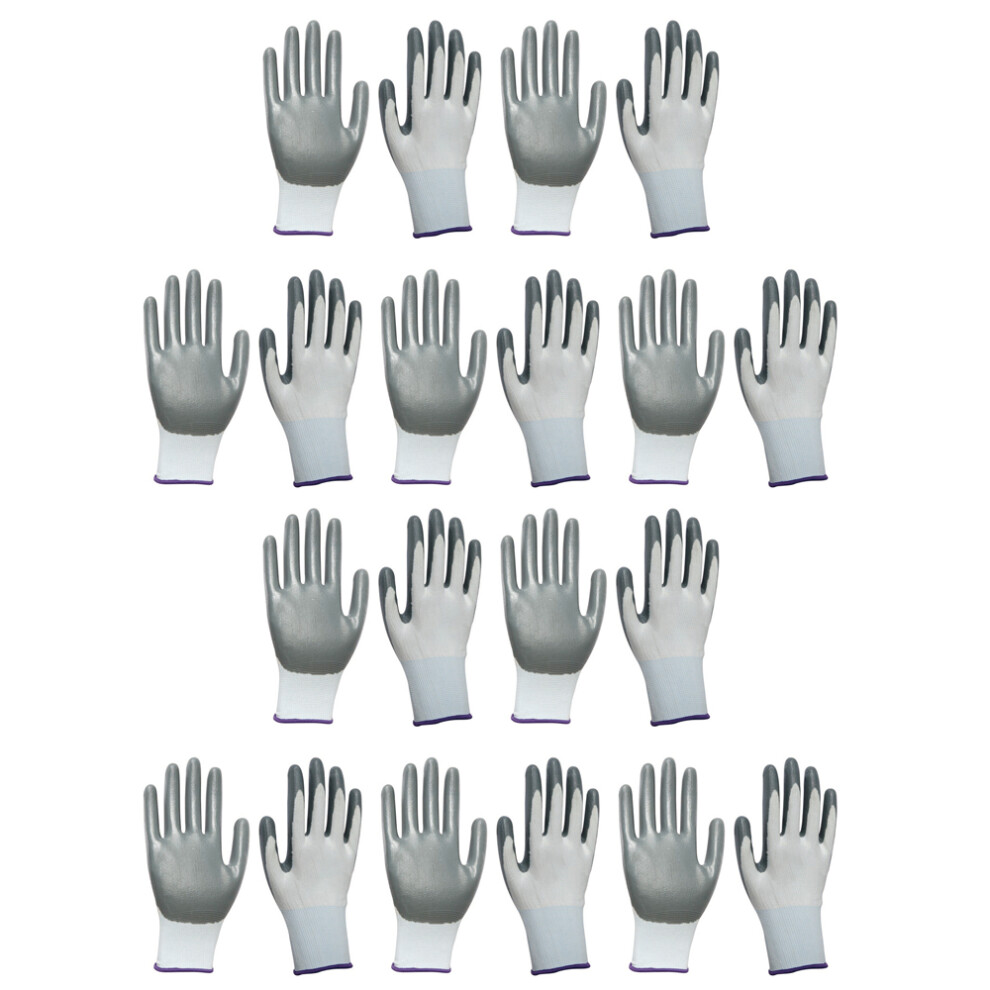Polyurethane Coated Gloves, Seamless Knit Safety Work Gloves For Dexterity And Tactile Sensitivity In Multiple Applications 9466005242769