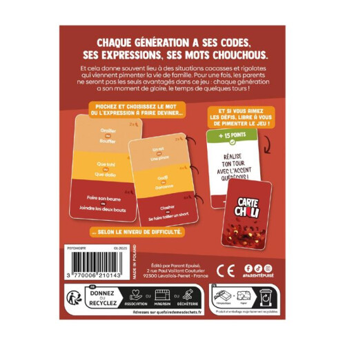 Asmodee Überlebenskit für erschöpfte Eltern: Geburtstag Aile Einzigartiger Farbton 1