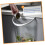 Hanging Trash Can for Kitchen Cabinet Door, SpaceSaving Wall Mounted Compost Bin 4