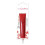 Stylo de glaçage rouge irisé 1