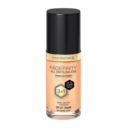 Max Factor Max Factor Facefinity Make-up Fluid 3in1 W44 Warmes Elfenbein, 30ml