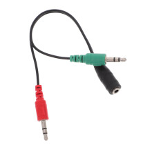 Splitter Audio Cable Headphone Jack Extender Dual Headphone Adapter For Smartphone 3.5mm Splitter 2x Jacks Compatible