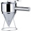 Stainless Steel Pancake Batter Dispenser with Handle for Cupcake Waffle Cake Mess Control 2