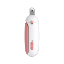 Pink Safe NonToxic Pet Nail Clippers Cat and Dog Nail Scissors with Easy Clean Blades
