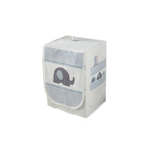 Waterproof Dustproof Washing Machine and Dryer Cover, Cotton Linen, Fits Most Front Loaders, S European Style 2