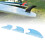 Surfbrett-Finne Fiberglas Honeycomb 11