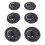 D-Ring-Patch-Kit aus Edelstahl, PVC-D-Ringe für 4