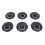 D-Ring-Patch-Kit aus Edelstahl, PVC-D-Ringe für 2