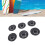 D-Ring-Patch-Kit aus Edelstahl, PVC-D-Ringe für 12