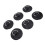 D-Ring-Patch-Kit aus Edelstahl, PVC-D-Ringe für 9