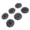 D-Ring-Patch-Kit aus Edelstahl, PVC-D-Ringe für 6