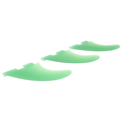 3PCS Surfbrett Thruster Flossen Fiberglas Fishtail 2