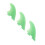 3PCS Surfbrett Thruster Flossen Fiberglas Fishtail 10