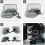 Motorcycle Handguards Windproof Handlebar Protector for Scooter and Electric Vehicle 5
