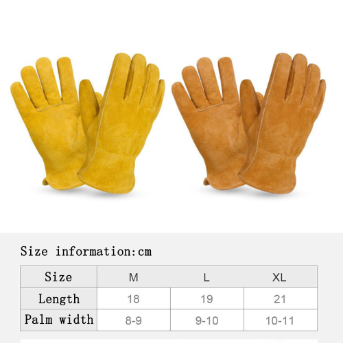 Γάντια Therm Insulated, γάντια οδηγού Keystone Thumb Deerskin Leather για κηπουρική σε κρύο καιρό, 1