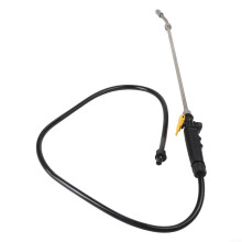 Garden Hose Nozzle Wand 72cm Stainless Steel Adjustable Spray with Ergonomic Trigger Handle