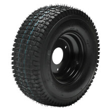 13x5.006 Go Kart Wheel Tubeless Tire with Rim, 3Stud Mount, Load for ATV Drift Trike
