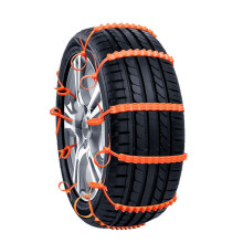 Car Snow Chains for Honda ZRV 20222025, Thickened Durable AntiSkid Tire Traction Chains, Orange 30 Strips