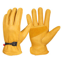 Guantes de trabajo para hombres y mujeres, palma antideslizante y engrosada, transpirables y absorbentes del sudor, diseño ergonómico, resistentes