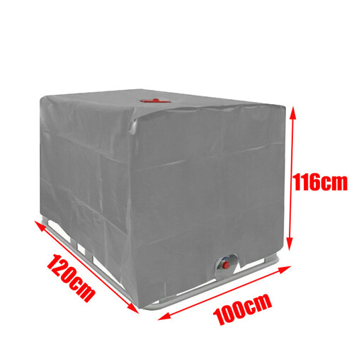Κάλυμμα Tote IBC, 420D Oxford Cloth αδιάβροχο προστατευτικό κάλυμμα παντός καιρού για 1