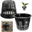 Επαναχρησιμοποιήσιμα Υδροπονικά Aquaponics Mesh Net Plant Cups, Συστήματα Universal Fit από 4