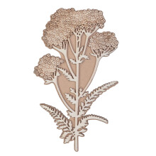 Bloemstempel Decoratieve Stempel Hout Plant Stempel-Stijl Drie