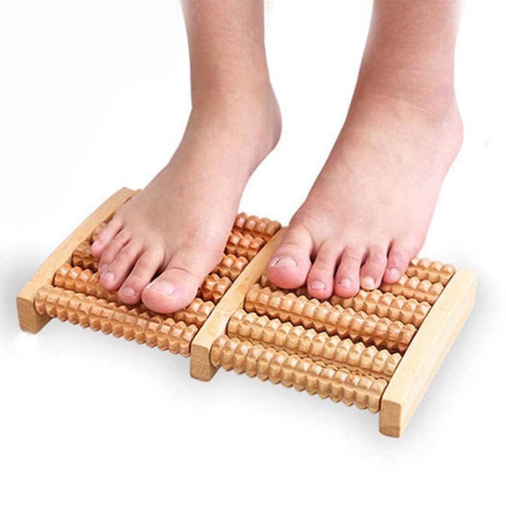 Wooden Foot Soother, Ancient Reflexology Tool For Plantar Fasciitis, Heel Pain Alleviation, Eco-Friendly And Portable