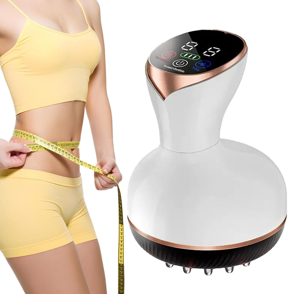Lymphatic Drainage Massager with Heat and Vibration for Body Sculpting and Anti Cellulite Therapy