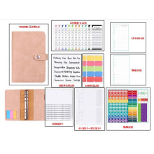 Metalen bindclips voor A5-formaat ringbanden, comfortabele en zachte ringbandmechanismen voor notitieboeken, elegante schroefbinders voor organizers