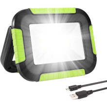 Onmisbare LED-werklamp, oplaadbare batterij zorgt voor continu licht, waterbestendig voor gebruik buitenshuis, magnetische bevestiging voor