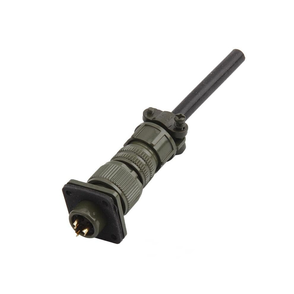 Ms5015 3 Pin Military Aviation Connector 10Sl3p Circular Plug Socket Weatherproof Durable Build 9119770659330
