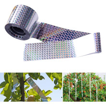 Cinta reflectante para un susto sencillo y eficaz, cinta ahuyentadora de aves para proteger la propiedad, cinta de doble cara duradera y fácil de