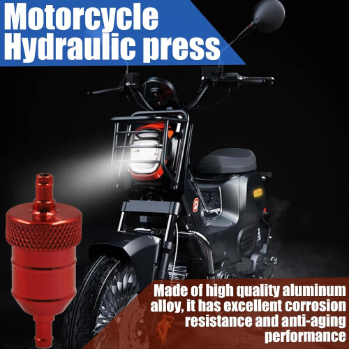 Motorcycle Oil Filter Aluminum Alloy  Precision Mesh Reusable Easy Install Engine Accessory 1