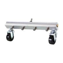 Pressure Washer Undercarriage Cleaner with 360 Swivel Wheels, Pressure Water Broom Tool