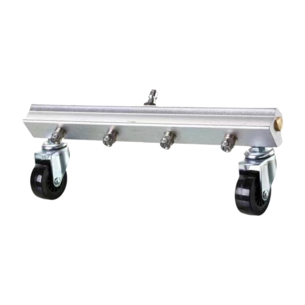 Pressure Washer Undercarriage Cleaner With 360 Swivel Wheels, Pressure Water Broom Tool 9001264899059