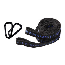 Hammock Tree Straps Set Adjustable TreeFriendly Suspension System Durable Polyester for Camping