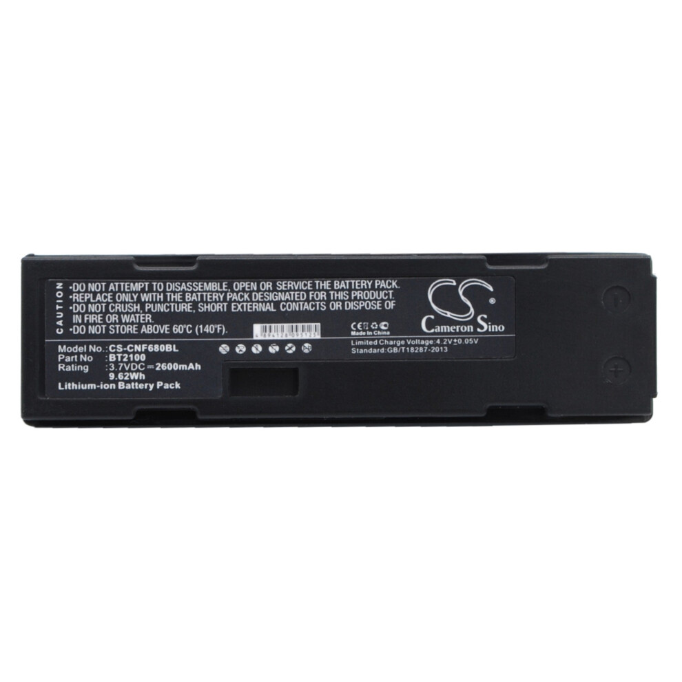Replacement Battery 2600Mah Liion For Cino 680Bt F680bt F780bt Bt2100 Longlasting Power 9189345570315