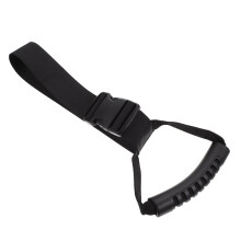2pcs Car Assist Handle with Ergonomic Comfort Grip, Easy Install Vehicle Grab Support for Elderly, Black