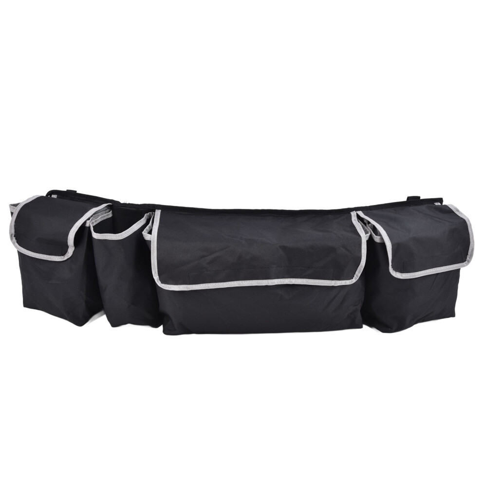 Waterproof Durable Material Trunk Organizer For Car, Adjustable Installation Straps Hanging Cargo Storage For Suv Backseat, Space Saving Expert For Tr 9466005563581