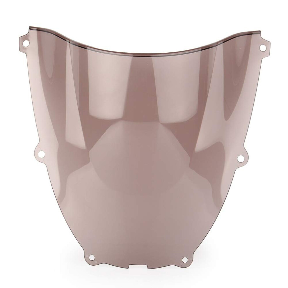 Motorcycle Windshield Double Bubble For Yamaha Yzf600r 19942007 Tan Wind Noise And Debris Protection 9119770663412