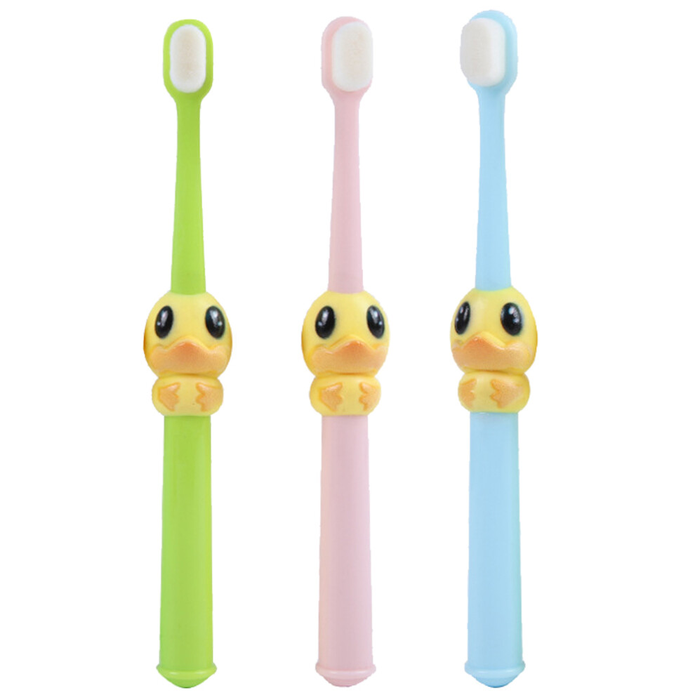 Cute Design Electric Toothbrush for Kids, Soft Bristles with Tongue Scraper, Replacement Heads for Daily Gentle Oral Care