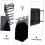 Hair Clipper Holder Wall Mounted Barber Tool Organizer SpaceSaving MultiTool Storage Rack 5