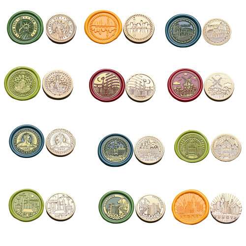 Vintage Seal Stamp for Seal Envelope Craft-Kuala Lumpur 1