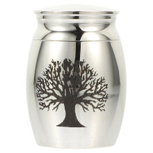 Pet Ashes Urn Mini Cinerary Container Memorial Keepsake For Animal Cremation With Smooth Bright Surface