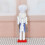 Handcrafted Wooden Christmas Nutcrackers Chefs Statue With Blue 6