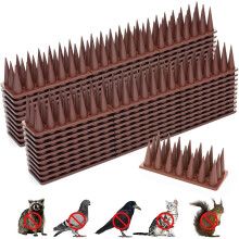 Proteja su hogar de visitantes no deseados y evite que los intrusos se acerquen a su casa con nuestras resistentes y recortables púas para pájaros.