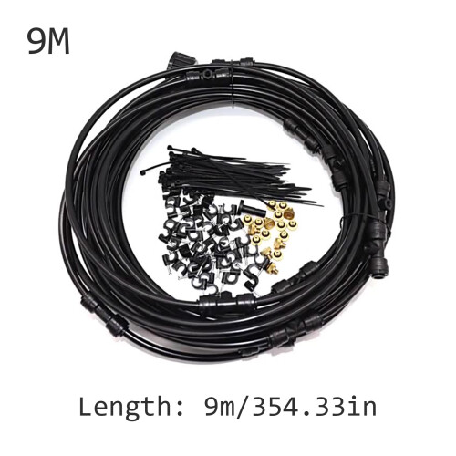 Water Misting Atomizer Electric Sprinkler Misting Cooling-6M 1