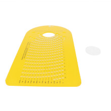 Outil de précision expert pour la découpe du bois, un gabarit de découpe circulaire pour défonceuse permettant de réaliser des cercles de 2 1/4